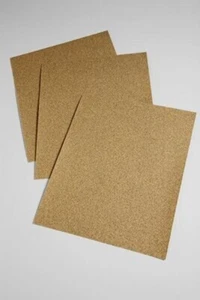 40% de descuento 100 cada hoja de papel de lija abrasivo dorado 3M 236U 9"x11" 80 grano C-Wt a granel - Imagen 1 de 1