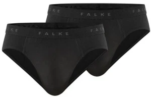Falke Mens Daily Comfort 2 Pack Brief - Black - Picture 1 of 6