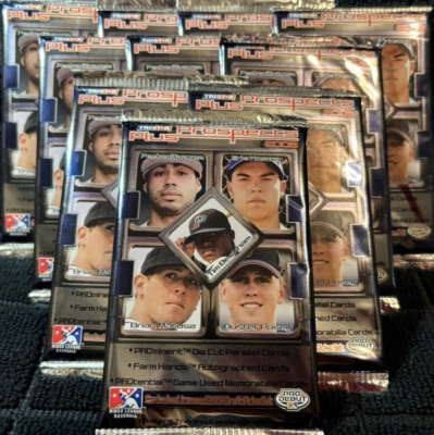 Lote de 10 paquetes Tristar Prospects Plus 2008 1/2 BX nuevo 60 CRDS BUSTR POSEY SSP? Foto 1 de 4