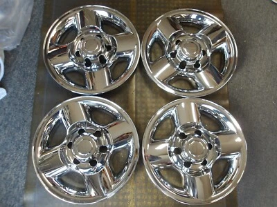 00-03 Nissan XTERRA &TRUCK 16" CROMO TAPACUBOS/CUBIERTA RUEDA ALEACIÓN IMP309X Foto 1 de 4