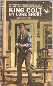 KING COLT by LUKE SHORT Bantam PB 1937 1963 - Bild 1 von 3