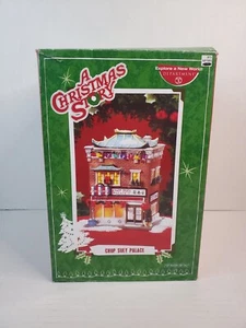 Department 56 A Christmas Story Chop Suey Palace In Box Fully Tested M97893 - Picture 1 of 13