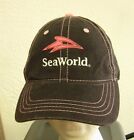 SEA WORLD pink baseball hat SHAMU Orca Killer Whales “Allison” cap modern logo