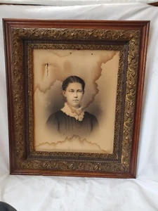 Vintage Antique Wood Ornate Picture Frame 24 x 29 16 x 20 Victorian - Picture 1 of 14