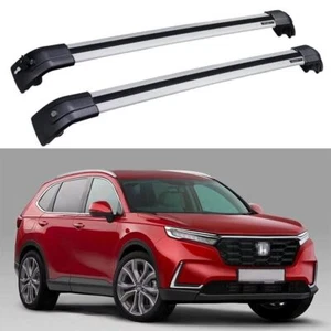 2Pc Fits for Honda CRV CR-V 2023 2024 Lockable Roof Rail Rack Cross Bar Crossbar - Imagen 1 de 9