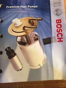 2006 Bosch Fuel Pumps Catalog w/Illustrations - Picture 1 of 4
