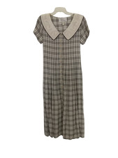 Vintage Sarah Elizabeth 100% Rayob. Black and White Color.  Dress Size 10!