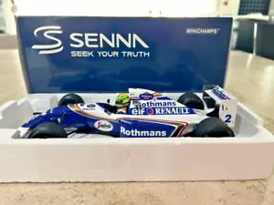 Minichamps F1 1:18 A.Senna Williams Renault FW16 San Marino GP 1994 Last Race F1 - Picture 1 of 19