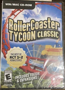 ROLLERCOASTER TYCOON CLASSIC [PC/MAC CD-Rom] Atari (New) - Picture 1 of 2