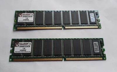 Kingston ValueRAM KVR400X72C3A/256 256MB PC3200 400MHz 184 Pins RAM Memory - Image 1 of 2
