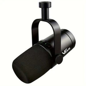 Vocal Dynamic Microphone For Podcasting, Gaming, Recording & Live Streaming, All - Picture 1 of 8