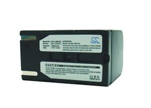 Bateria 7,4V do Samsung VP-D467i, VP-DC163i, VP-DC163, VM-DC560K, VP-D963, SC-D