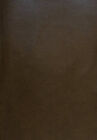 Vinyl Faux Leather Perforated Dark brown commercial grad upholstery fabric 55" 