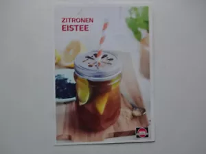 Werbung Schwartau / Zitronen EISTEE / Rückseitig Zubereitung Anleitung - Bild 1 von 1