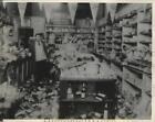 1933 Press Photo Drug Store In Walnut Park Ca In Shambles After Earthquake