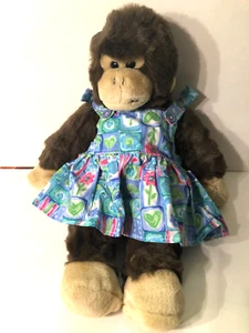 BUILD-A-BEAR GORILLA IN A SPRING DRESS 1990'S - Picture 1 of 4