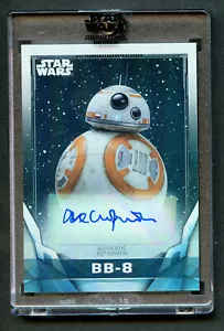 Dave Chapman BB-8 Puppeteer A-DC2 Auto 2021 Topps Star Wars Signature Series - Picture 1 of 1