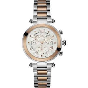 Guess GC Y05002M1 Lady Chic Women's Watch Rose Gold/Silver Stainless Steel - Picture 1 of 1