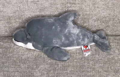 Ganz Webkinz BOTTLENOSE DOLPHIN Plush Stuffed Animal NO CODE - 11 inches HM220 - Image 1 of 4