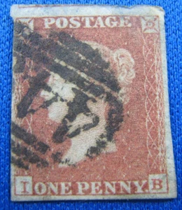 GREAT BRITAIN 1841 - SCOTT # 3 USED (wscc56) - Picture 1 of 3