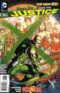 Justice League #8 DC Comics New 52 2012 Jim Lee Batman Green Arrow Shazam NEW - Picture 1 of 1
