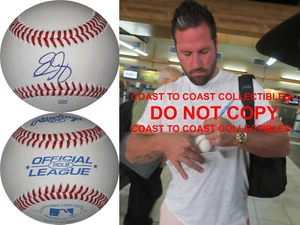 Eric Gagne Los Angeles Dodgers Red Sox Rangers signed autographed baseball.proof - Picture 1 of 2