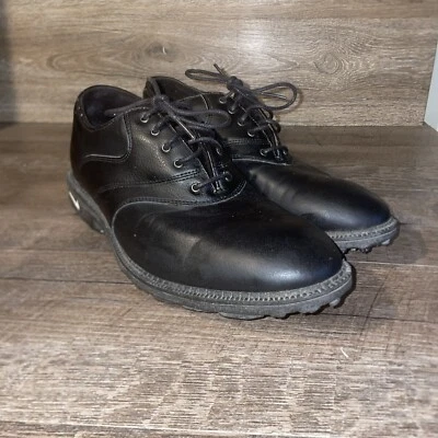 Nike Air Kempshall Last Mens Leather Golf Shoes Black Sz 8.5  Gortex - Image 1 of 4