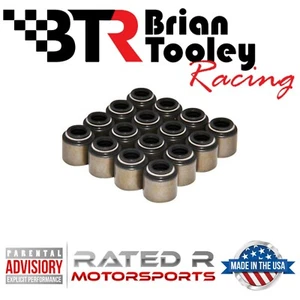 Juego de 16 sellos de vástago de válvula de escape de admisión Brian Tooley BTR LS negro 5,3 L 6,0 L - Imagen 1 de 3