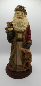 10.5" Santa Vintage Classic Windsor Collection Woodland Christmas Winter Deer#F1 - Picture 1 of 7