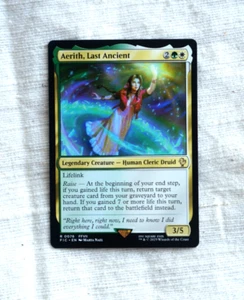 Aerith Magic the Gathering Final Fantasy Commander Booster Card (NM) - Bild 1 von 2