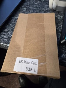 BMW E90 Spiegelglas LH, blau getönt, beheizbar - nagelneu (KEIN OE) - Bild 1 von 3