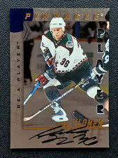 JUHA YLONEN 1997-98 BE A PLAYER AUTOGRAPHS DIE CUT 97-98 NO 240            32390