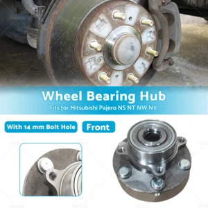 1PC Front Wheel Bearing Hub Fit for Mitsubishi Pajero NS NT NW NX 06-18 14mm - Picture 1 of 14