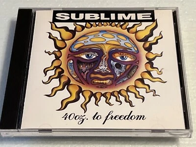 SUBLIME 40 Oz to Freedom (CD 1992) Skunk Records Pressing [w/o GET OUT!!] - Image 1 of 4