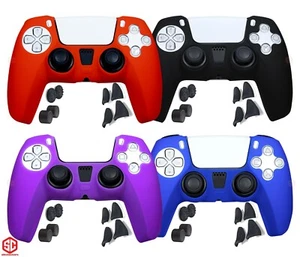 4x Anti-Slip Skin Case Shell Soft Silicone Covers for DualSense PS5 Controller - Picture 1 of 6
