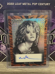2022 Leaf Pop Century Meg Ryan Auto Tiger /4 SSP When Harry Met Sally