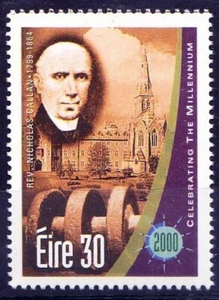 Irlanda 2000 MNH, Millennium, Nicholas Callan, sacerdote y científico irlandés - Imagen 1 de 1