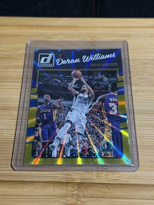 2016/17 Donruss Deron Williams 黄色全息激光 /25 犹他爵士乐 #78 — 第 1/4 张图片