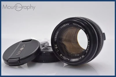 【EXC+++】 Olympus OM-SYSTEM G.ZUIKO AUTO-S 50mm F1.4 con tapa y filtro #yk4205 Foto 1 de 4
