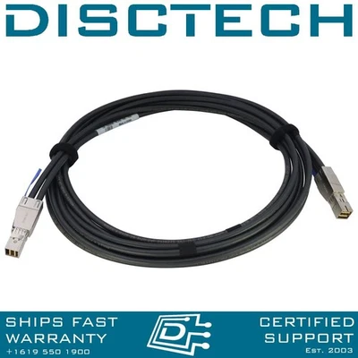 Dell 52X5M 3M Mini SAS HD SFF-8644 to Mini SAS HD Cable for Dell EMC Servers - Image 1 of 4