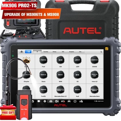 Autel MaxiCOM MK906 PRO2-TS =MaxiSys MS906 PRO-TS OBD2 Diagnostic Tool ECU Coding - Image 1 of 4