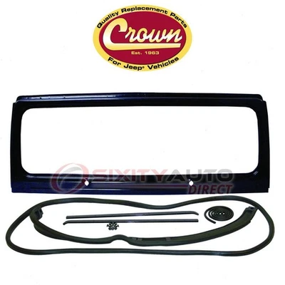 Crown Automotive Windshield Frame for 1981-1985 Jeep Scrambler - Body Glass lo Foto 1 de 4