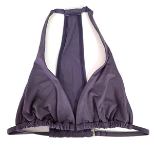 Victoria's Secret Women's Medium Swim Bikini Top Racerback Plunge Halter - Picture 1 of 7