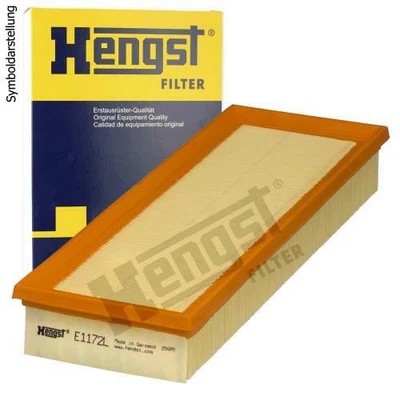 HENGST FILTER Luftfilter Motor Air Filter für Fahrzeuge mit Automatikgetriebe - Bild 1 von 3