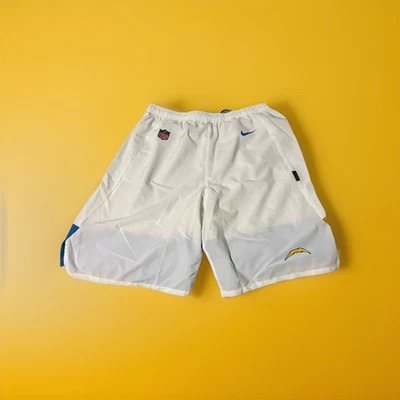 LOS ANGELAS CHARGERS ⚡️ NFL Player On-Field Football training SHORTS NIKE- MED - Image 1 of 4