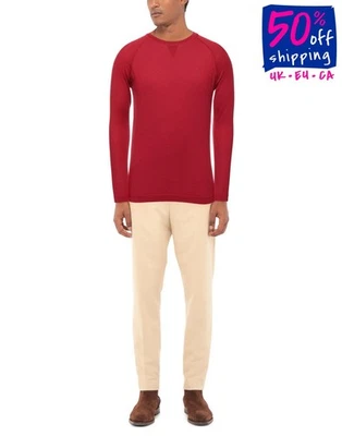 RRP€1050 MALO Cashmere Pullover Jumper IT46 US36 S Crew Neck Made in Italy - Image 1 of 4