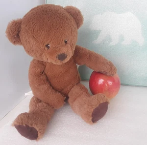 Ikea Brunbjorn ~ Oso de peluche marrón ~ Juguete de peluche 13" ojos bordados animal de peluche - Imagen 1 de 10