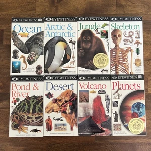 DK Eyewitness HUGE Lot/8 VHS Tapes BBC Homeschool SCIENCE Educational NATURE - Picture 1 of 3