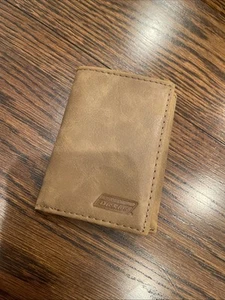 Cartera triple de cuero RFID genuina Dickies para hombre capacidad extra - Imagen 1 de 4