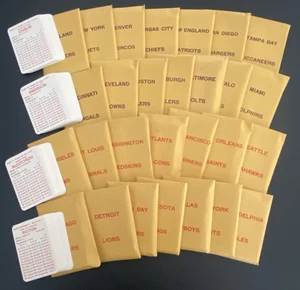 Vintage 1976 Season APBA Football Card Set 1978 Edition MIB Never Used +Rosters - Bild 1 von 3